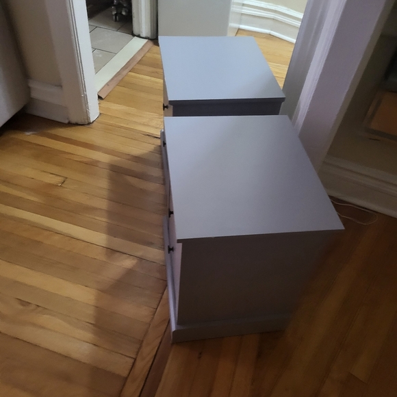 Two nightstand/ Color: Smokey - Picture 2 of 11